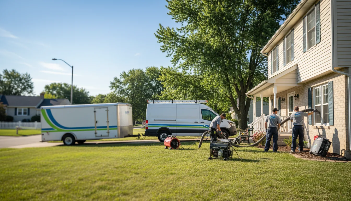 Flooded Basement Restoration And Cleanup With Repair in Maxwell, IA near me